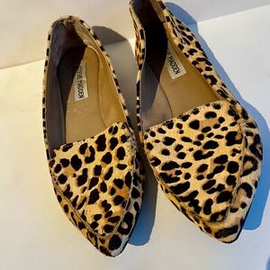Steve Madden Tan Leopard Flat size 7.5M